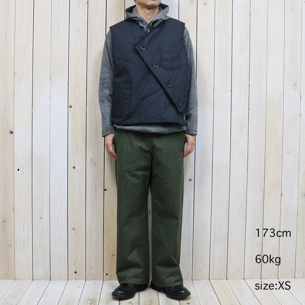 ENGINEERED GARMENTS『Sailor Pant-Cotton Brushed Hb』(Olive)