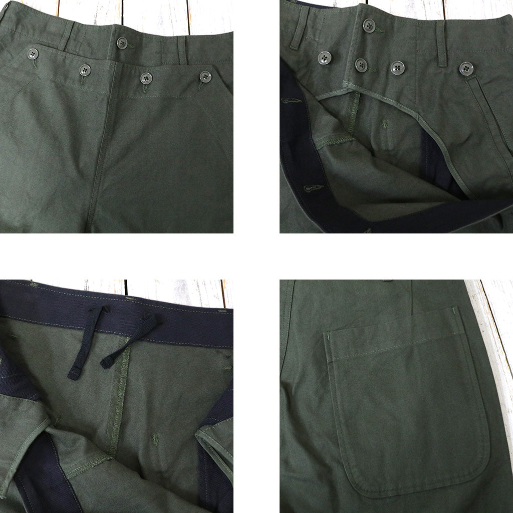 ENGINEERED GARMENTS『Sailor Pant-Cotton Brushed Hb』(Olive)