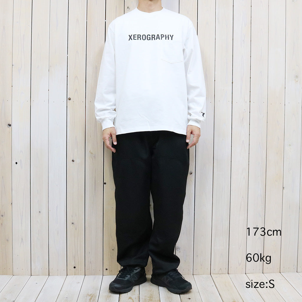 ENGINEERED GARMENTS『Printed Cross Crew Neck L/S T-shirt-Geometry』