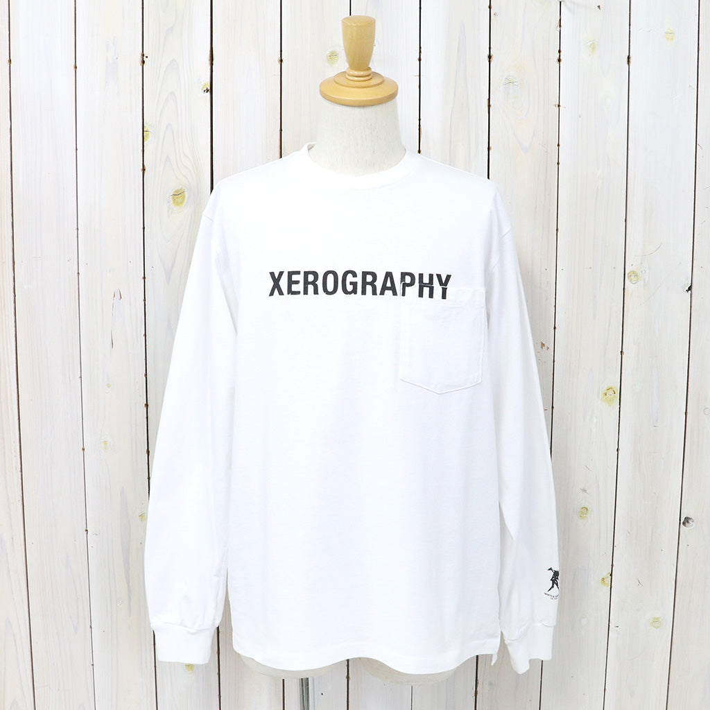 ENGINEERED GARMENTS『Printed Cross Crew Neck L/S T-shirt-Geometry』