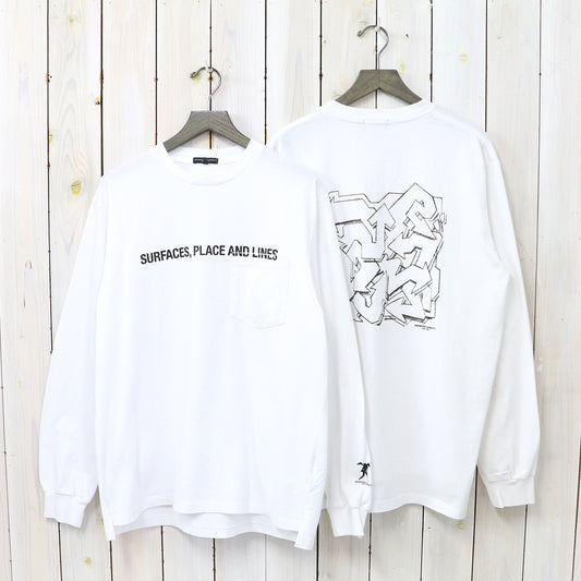 ENGINEERED GARMENTS『Printed Cross Crew Neck L/S T-shirt-Graphic』