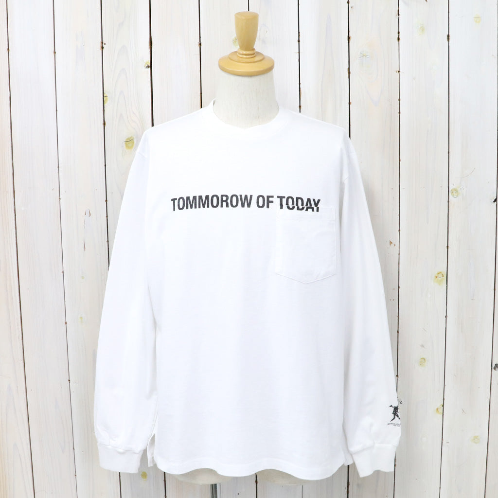 ENGINEERED GARMENTS『Printed Cross Crew Neck L/S T-shirt-Lightning』