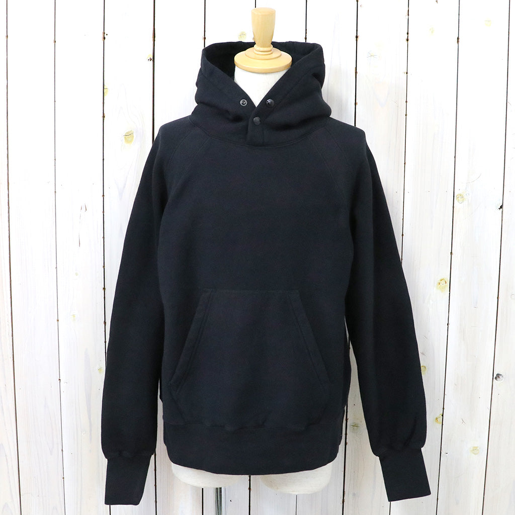 ENGINEERED GARMENTS『Raglan Hoody-12oz Cotton Fleece』(Black)