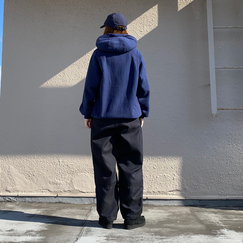 ENGINEERED GARMENTS『Raglan Hoody-12oz Cotton Fleece』(Navy)