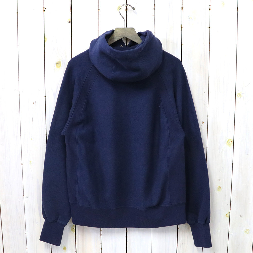 ENGINEERED GARMENTS『Raglan Hoody-12oz Cotton Fleece』(Navy)