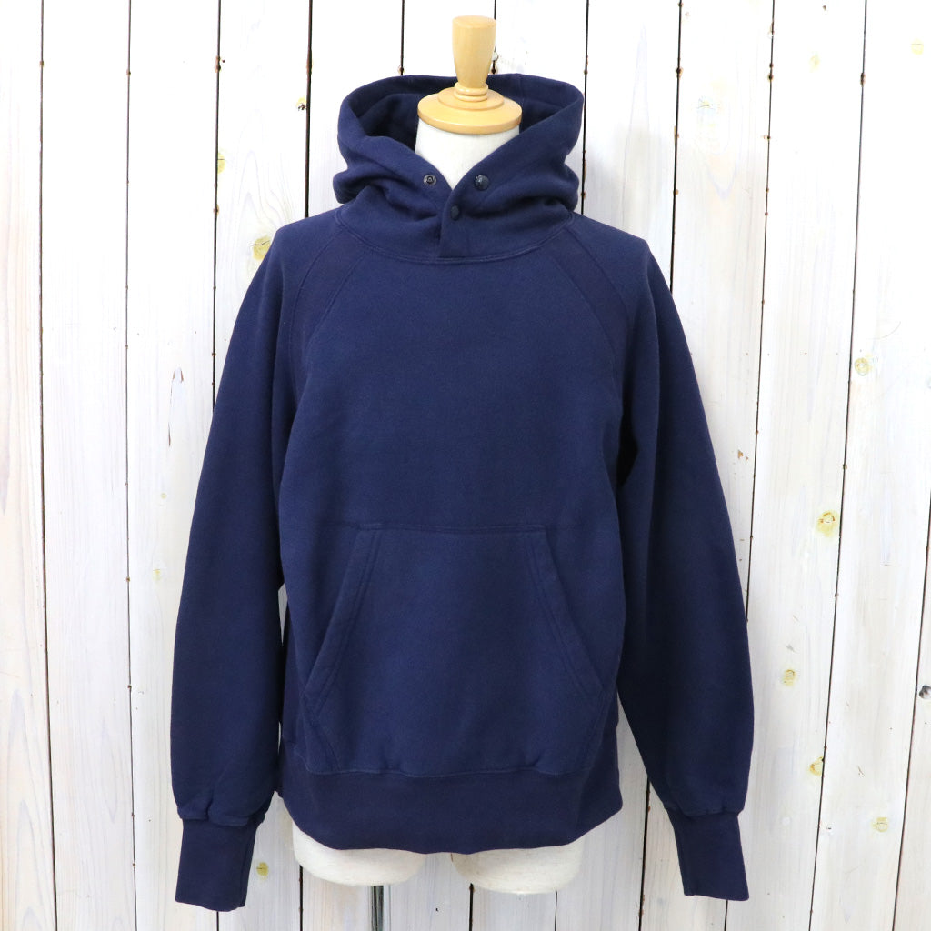 ENGINEERED GARMENTS『Raglan Hoody-12oz Cotton Fleece』(Navy)