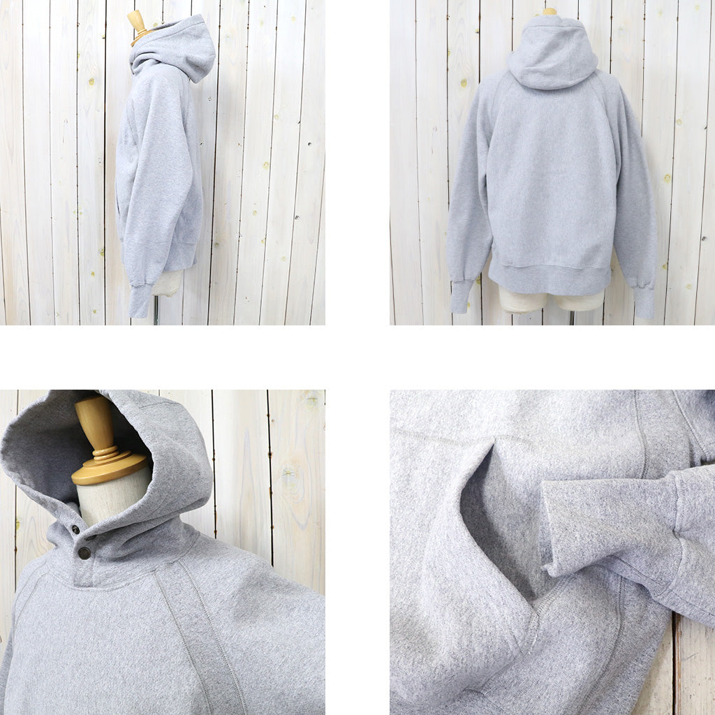 ENGINEERED GARMENTS『Raglan Hoody-12oz Cotton Fleece』(H.Grey)