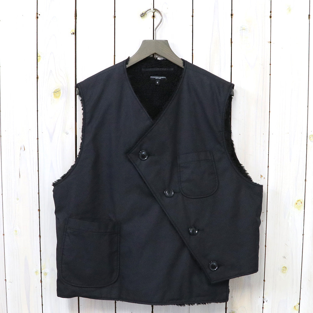 ENGINEERED GARMENTS『Over Vest-Nyco Twill』(Black)