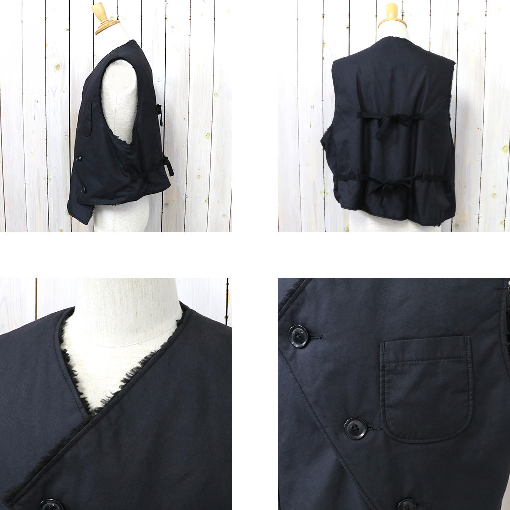 ENGINEERED GARMENTS『Over Vest-Nyco Twill』(Black)