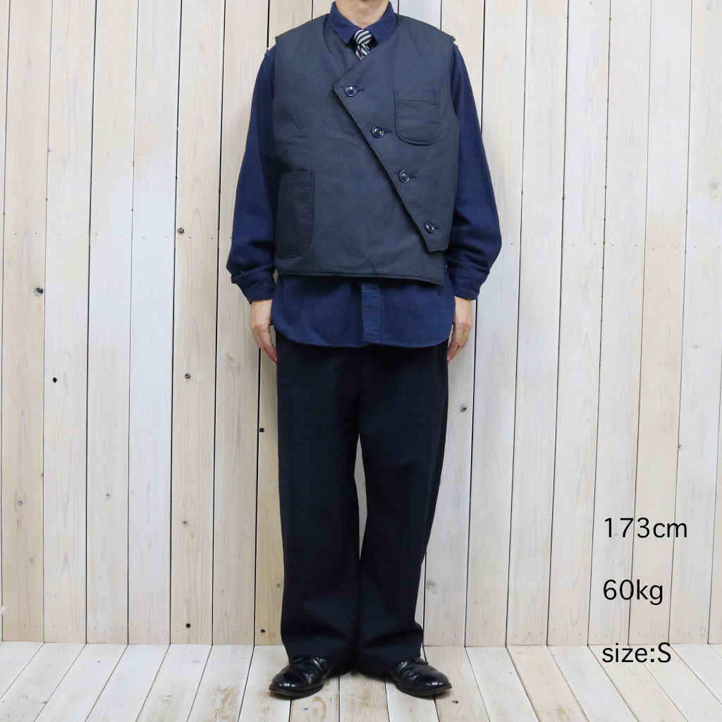 ENGINEERED GARMENTS『Over Vest-Nyco Twill』(Dk.Navy)