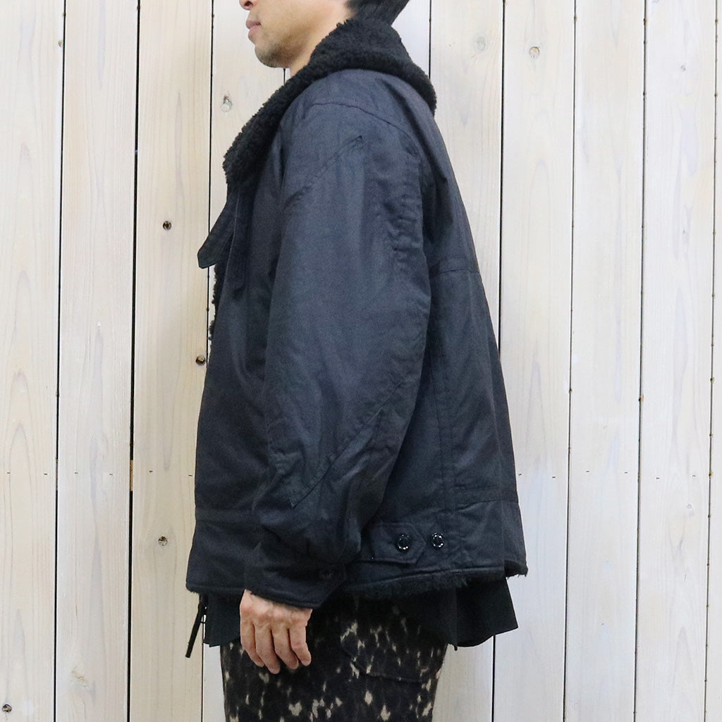 ENGINEERED GARMENTS『B3 Jacket-Nyco Twill』(Black)