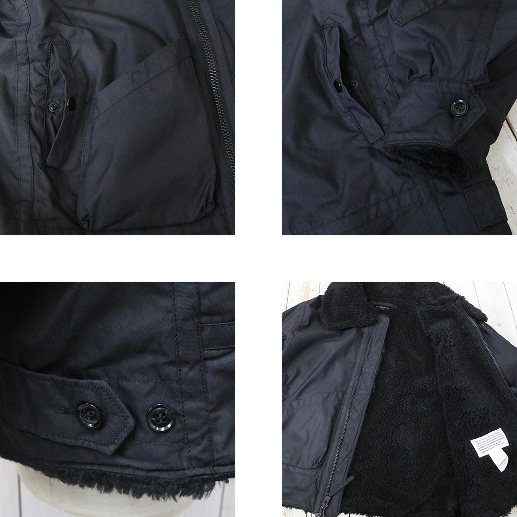 ENGINEERED GARMENTS『B3 Jacket-Nyco Twill』(Black)