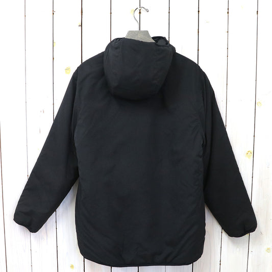 SOUTH2 WEST8『Insulator Zipped Parka-Poly Peach Skin』(Black)