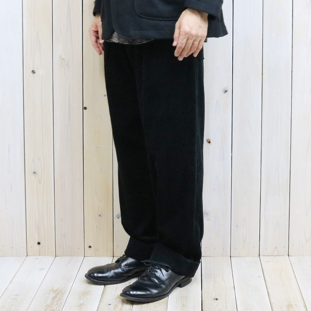 ENGINEERED GARMENTS『Carlyle Pant-Cotton 8w Corduroy』(Black)