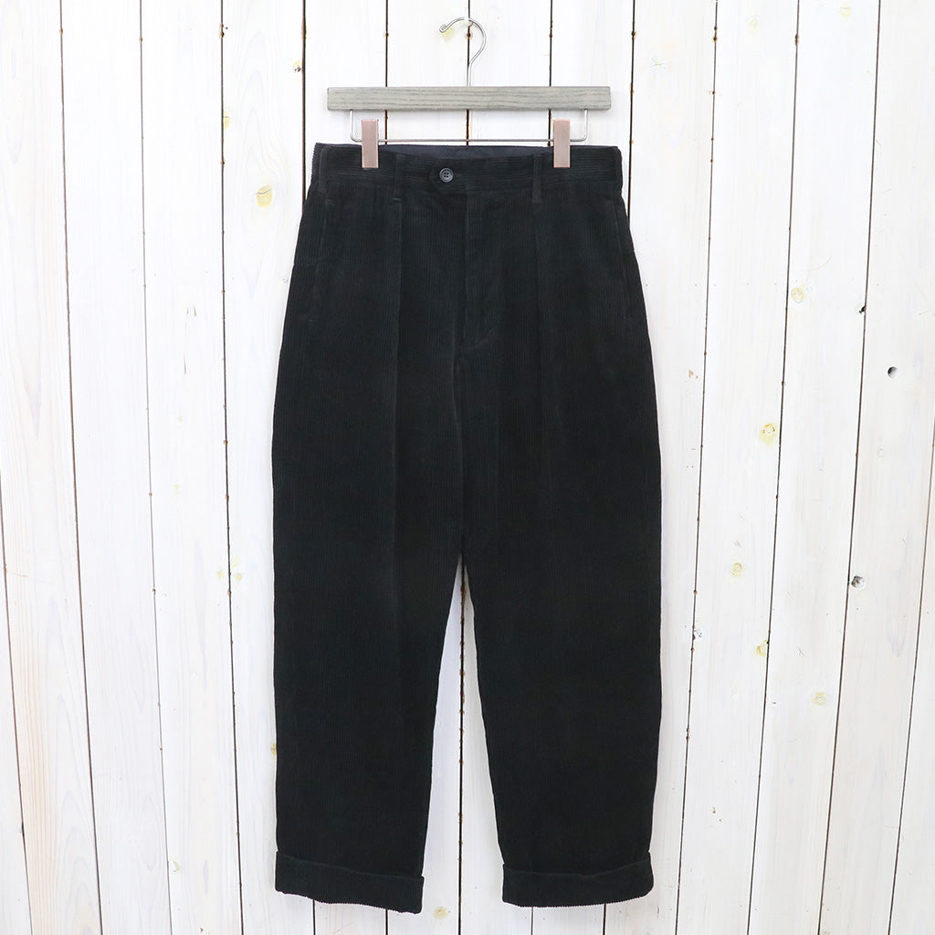 ENGINEERED GARMENTS『Carlyle Pant-Cotton 8w Corduroy』(Black)