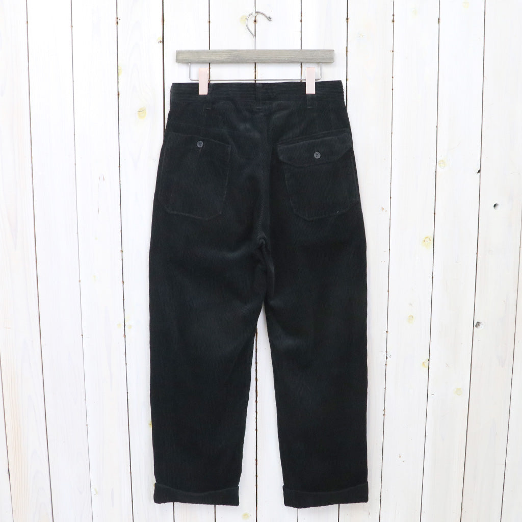 ENGINEERED GARMENTS『Carlyle Pant-Cotton 8w Corduroy』(Black)