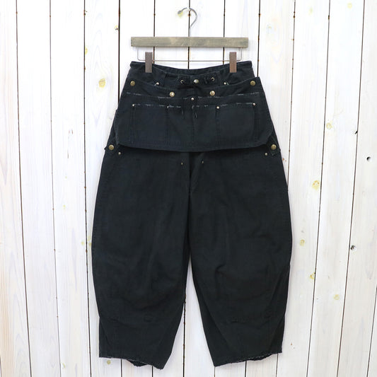 Needles『H.D. Pant-Apron/11oz Cotton Oxford』(Black)