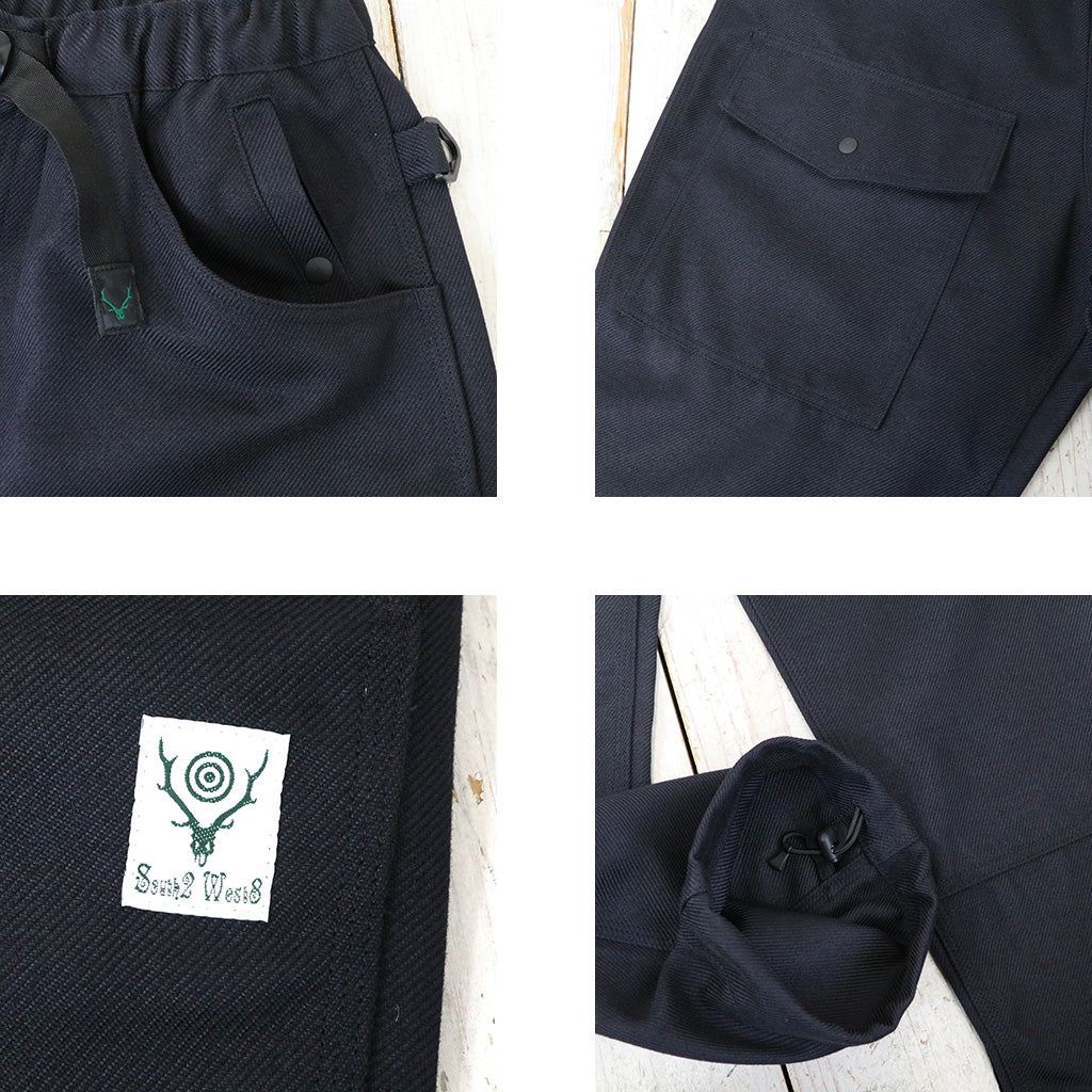 SOUTH2 WEST8『Belted O.P.P. Pant-Poly Twill』(Navy)