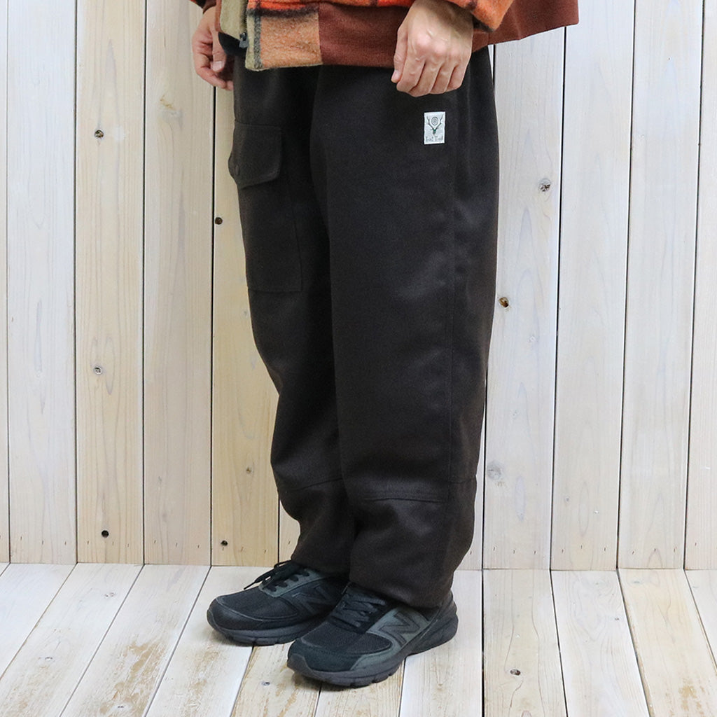 SOUTH2 WEST8『Belted O.P.P. Pant-Poly Twill』(Brown)