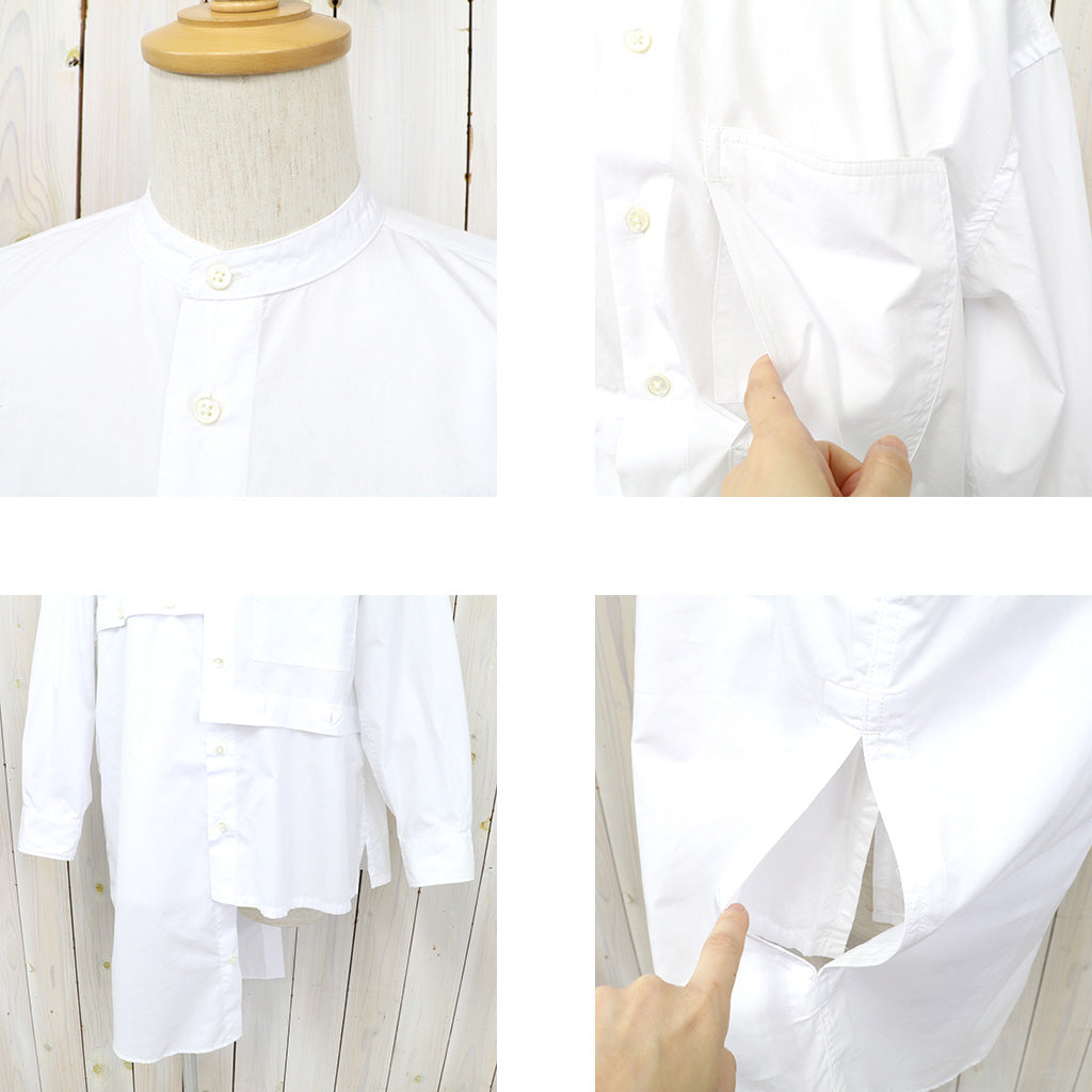 ENGINEERED GARMENTS『LB Shirt-100's 2Ply Broadcloth』(White)