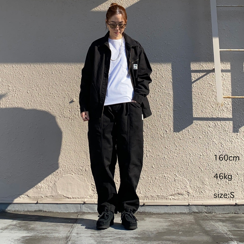 SOUTH2 WEST8『Belted C.S. Pant-11.5oz Cotton Canvas』(Black)