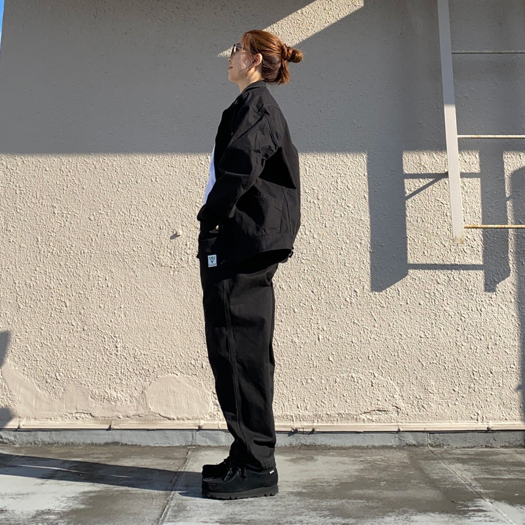 SOUTH2 WEST8『Belted C.S. Pant-11.5oz Cotton Canvas』(Black)