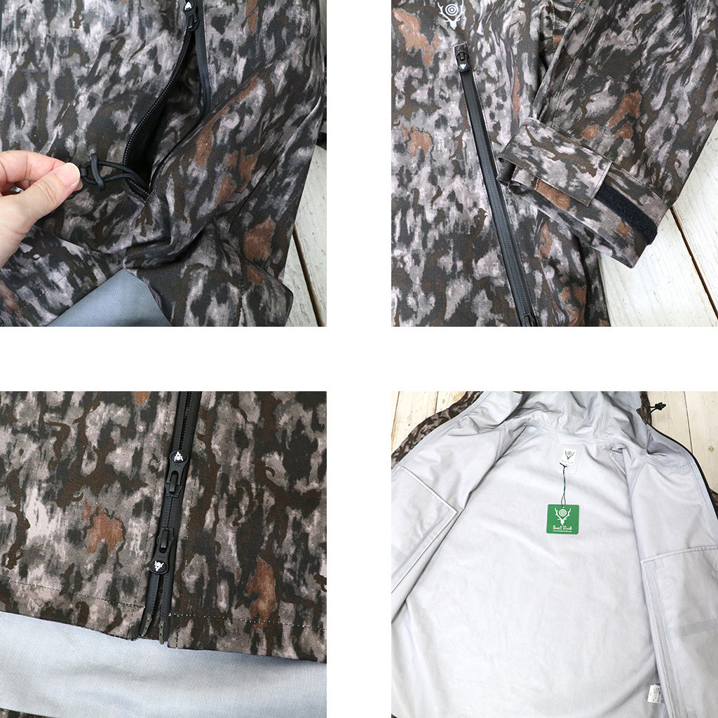 SOUTH2 WEST8『Weather Effect Jacket-Cotton Ripstop/3Layer』(Horn Camo)