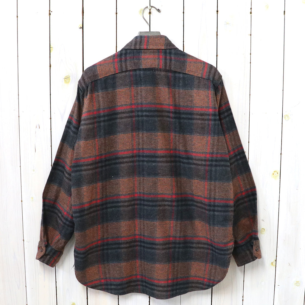 ENGINEERED GARMENTS『Work Shirt-Cotton Plaid Flannel』(Orange/Red)