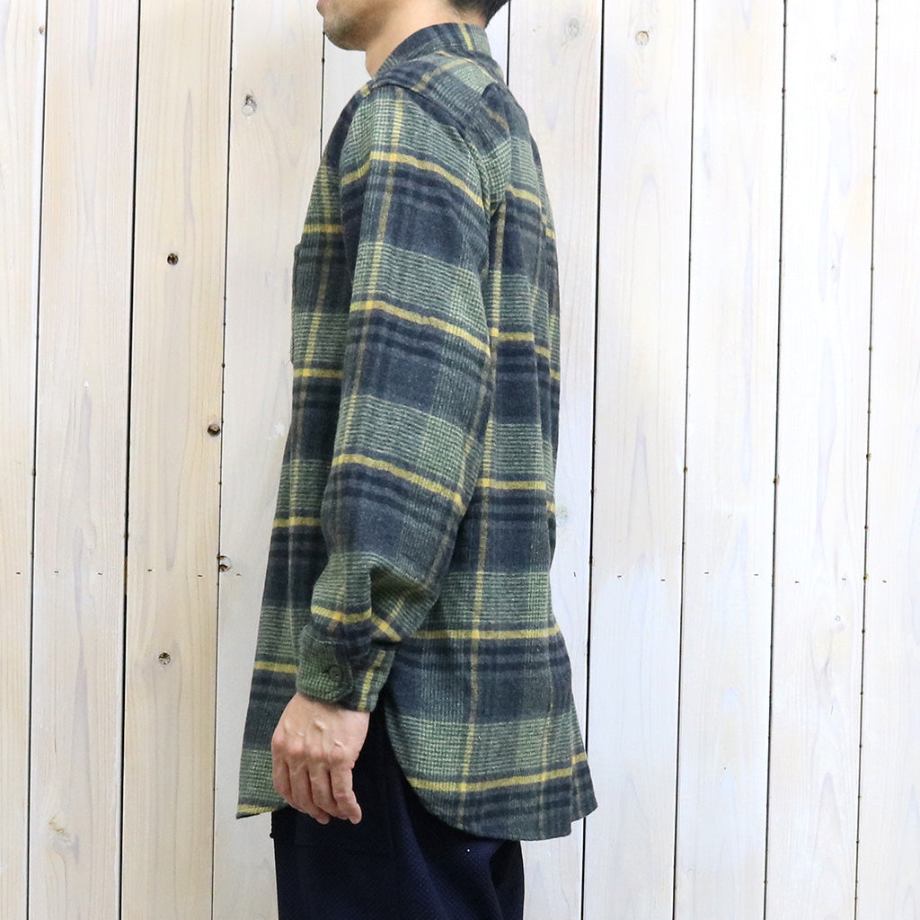 ENGINEERED GARMENTS『Work Shirt-Cotton Plaid Flannel』(Yellow/Grey)