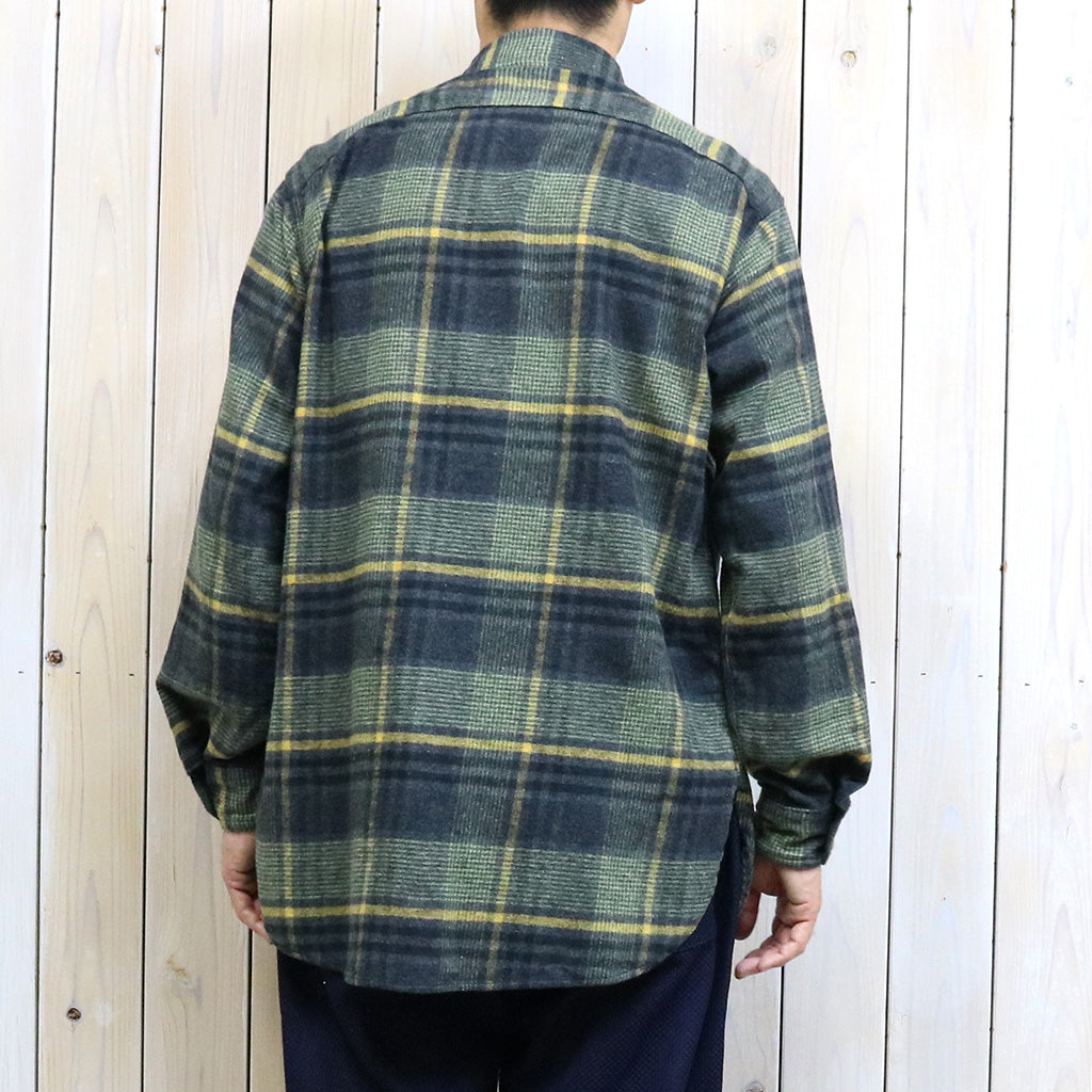 ENGINEERED GARMENTS『Work Shirt-Cotton Plaid Flannel』(Yellow/Grey)