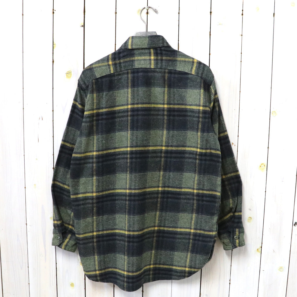 ENGINEERED GARMENTS『Work Shirt-Cotton Plaid Flannel』(Yellow/Grey)