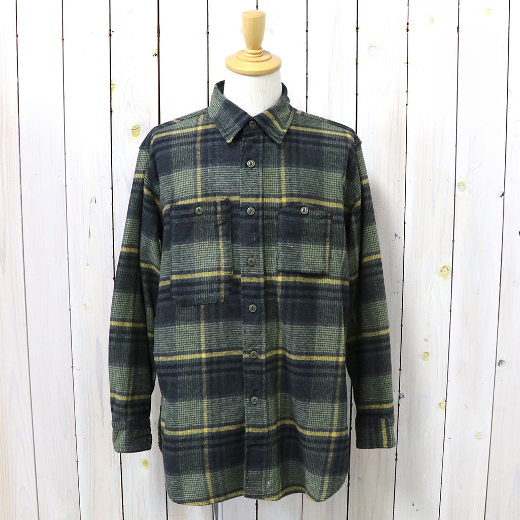 ENGINEERED GARMENTS『Work Shirt-Cotton Plaid Flannel』(Yellow/Grey)