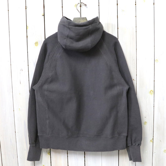 ENGINEERED GARMENTS『Raglan Hoody-12oz Cotton Fleece』(Graphite)