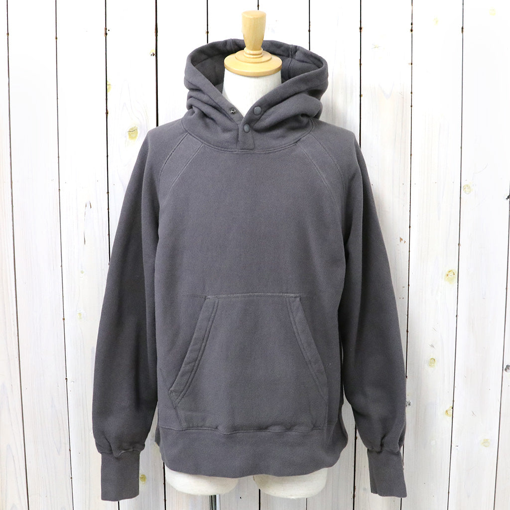 ENGINEERED GARMENTS『Raglan Hoody-12oz Cotton Fleece』(Graphite)