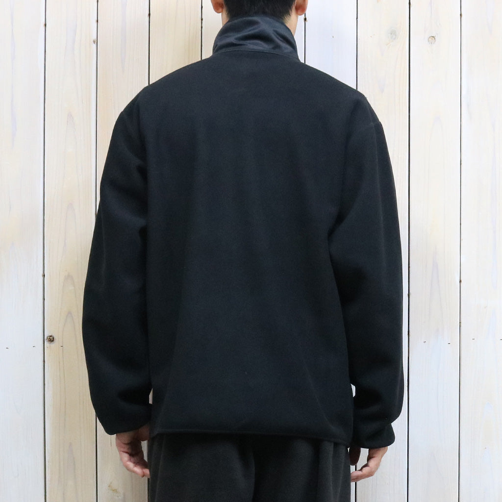 SOUTH2 WEST8『Piping Jacket-Poly Fleece』(Black)