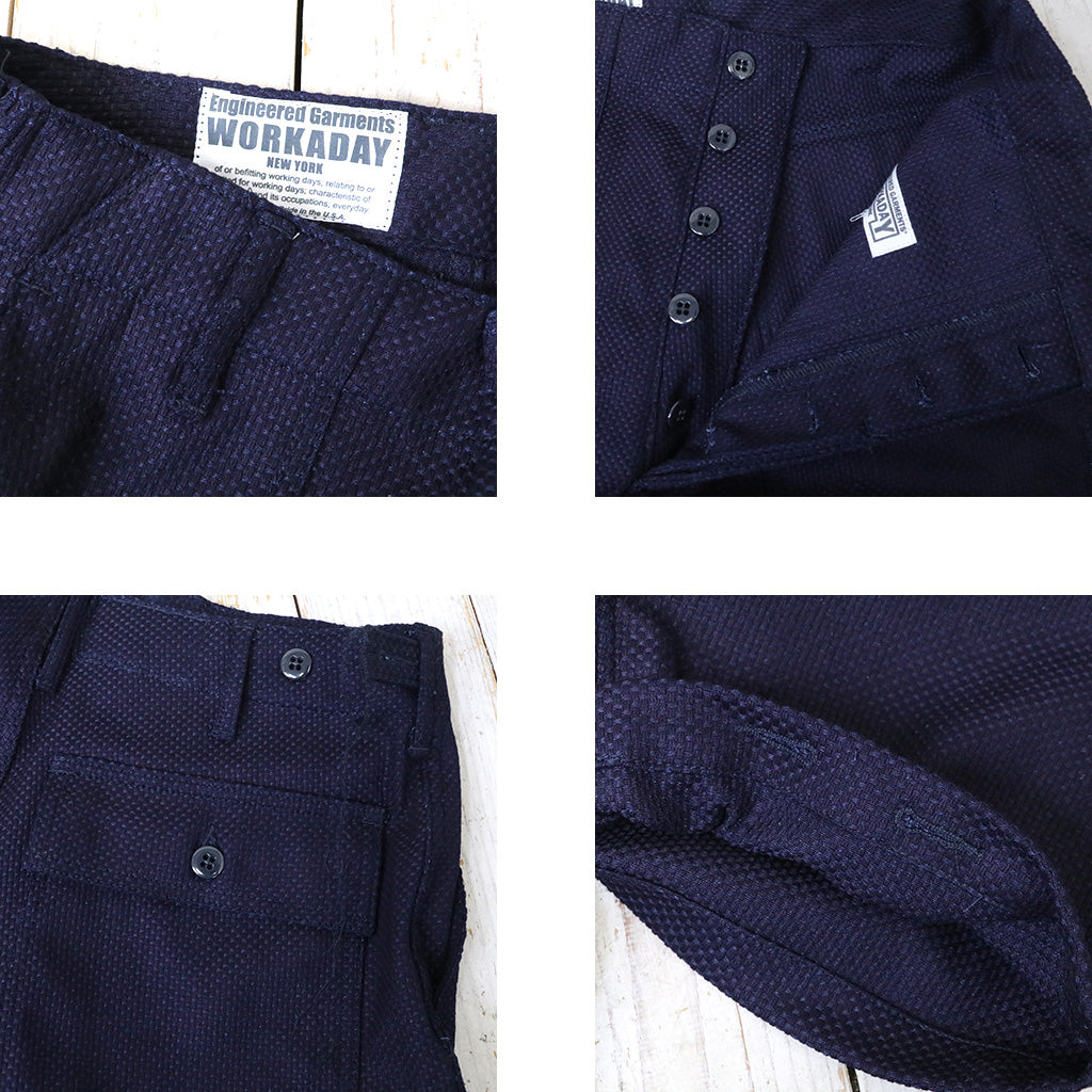 ENGINEERED GARMENTS WORKADAY『Fatigue Pant-Cotton Heavy Basketweave』(Dk.Navy)