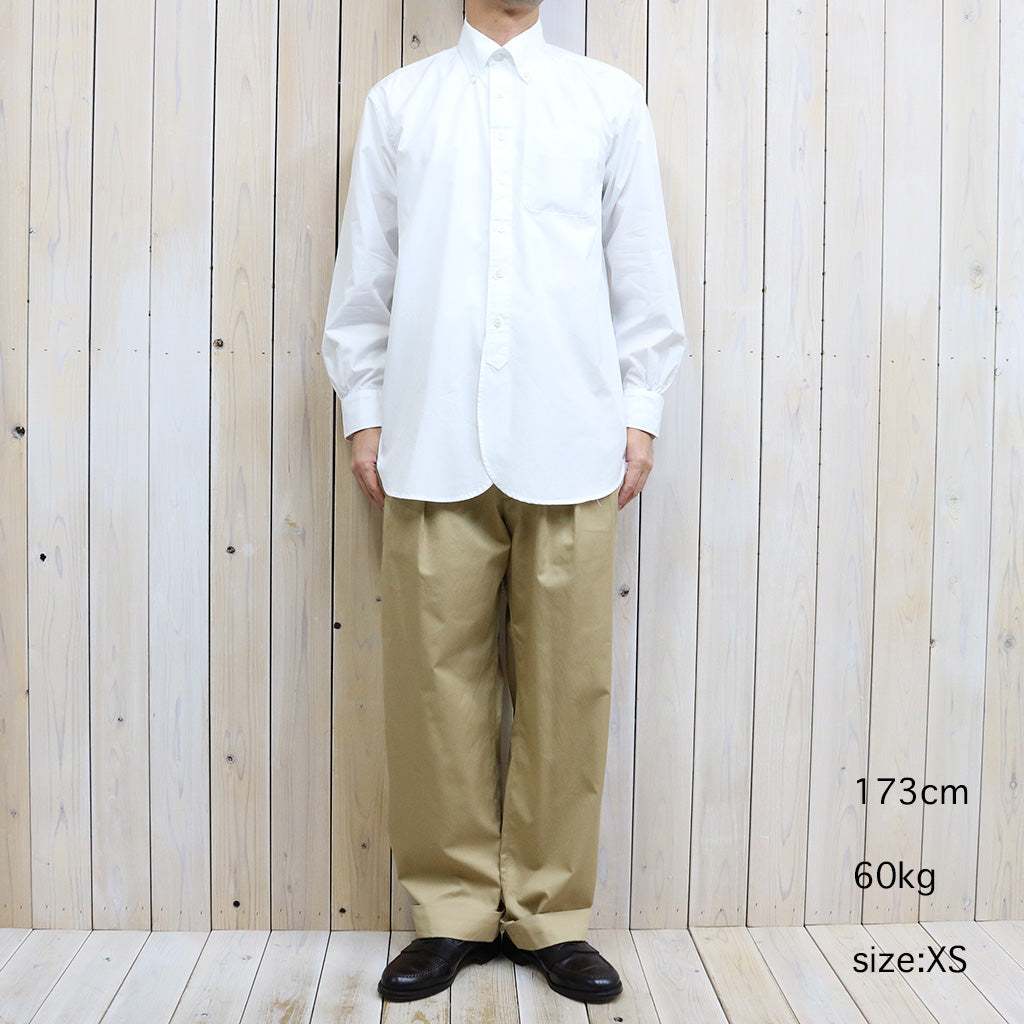 ENGINEERED GARMENTS『19 Century BD Shirt-100's 2Ply Broadcloth』(White)