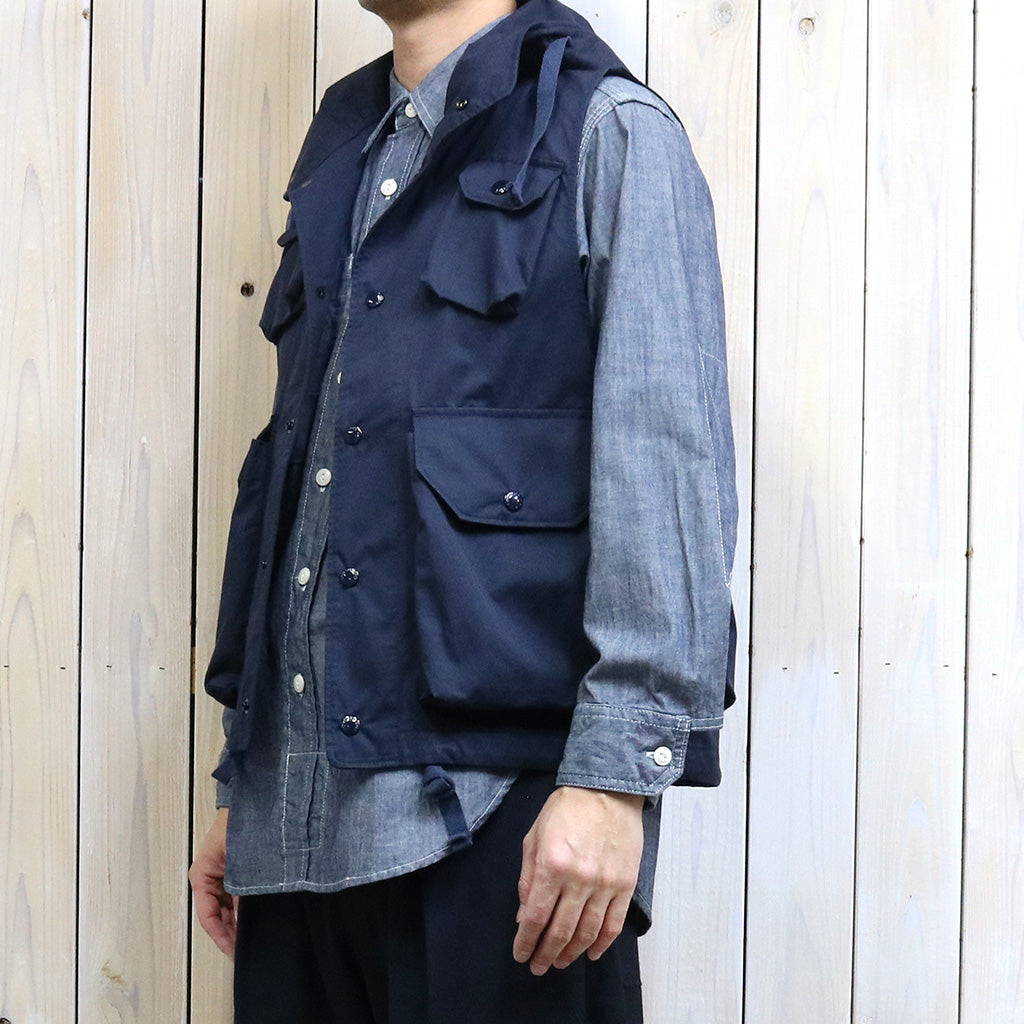 ENGINEERED GARMENTS『Field Vest-High Count Twill』(Dk.Navy)