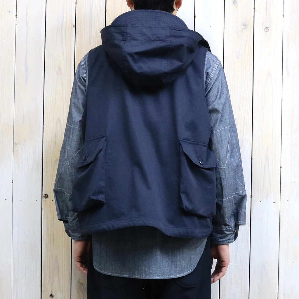 ENGINEERED GARMENTS『Field Vest-High Count Twill』(Dk.Navy)