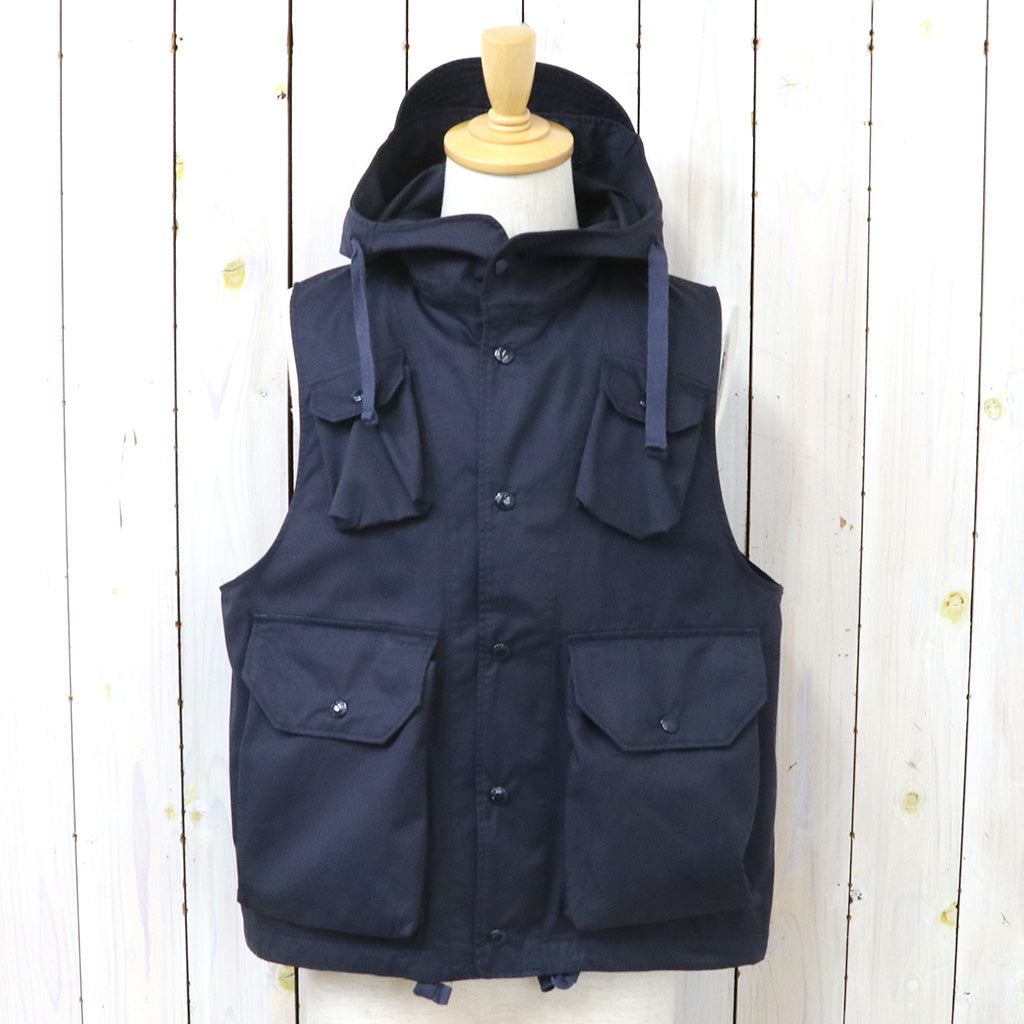 ENGINEERED GARMENTS『Field Vest-High Count Twill』(Dk.Navy)