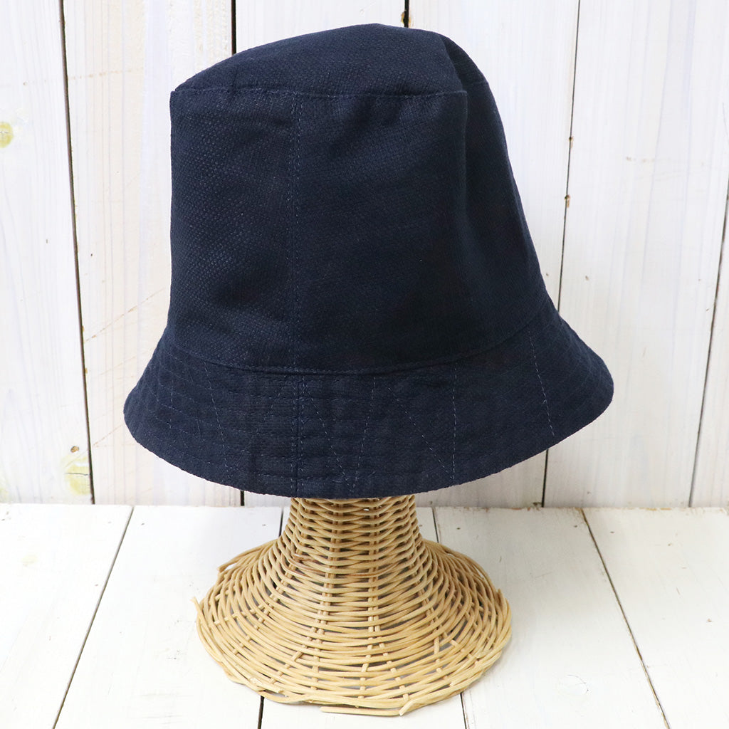 ENGINEERED GARMENTS『Bucket Hat-CL Java Cloth』(Dk.Navy)