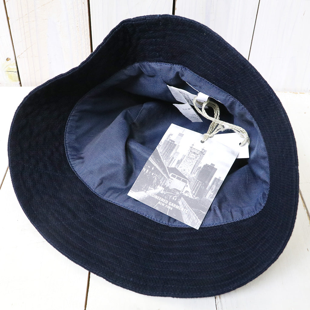 ENGINEERED GARMENTS『Bucket Hat-CL Java Cloth』(Dk.Navy)