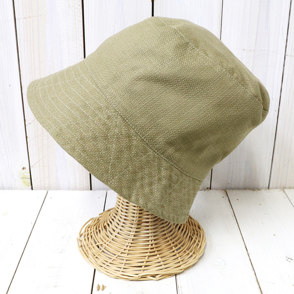 ENGINEERED GARMENTS『Bucket Hat-CL Java Cloth』(Khaki)