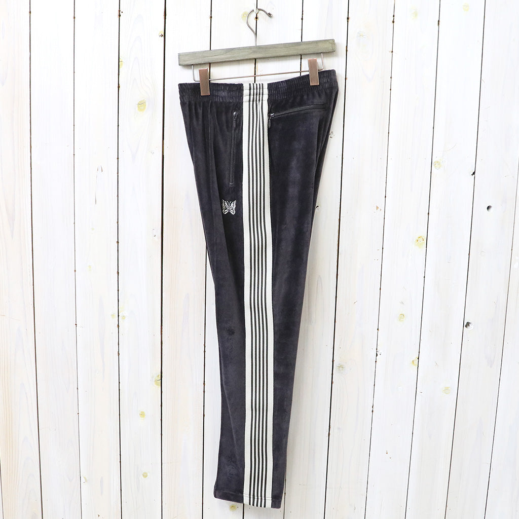 Needles『Narrow Track Pant-C/Pe Velour』(Charcoal)