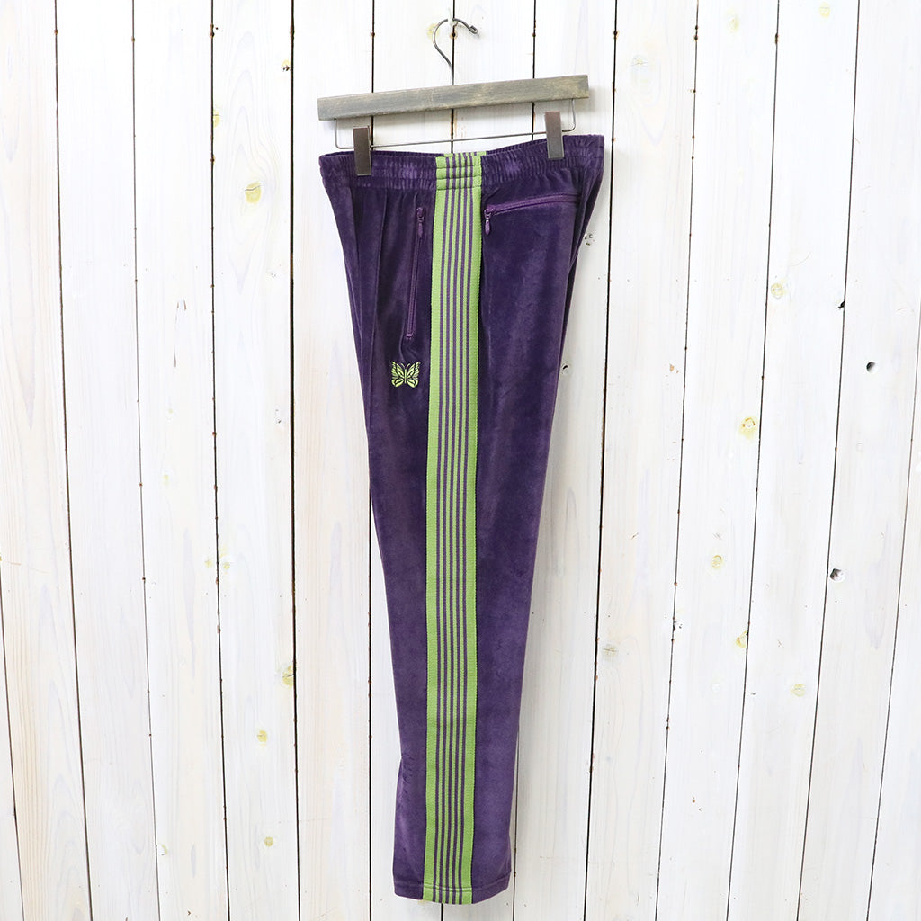 Needles『Narrow Track Pant-C/Pe Velour』(Purple)