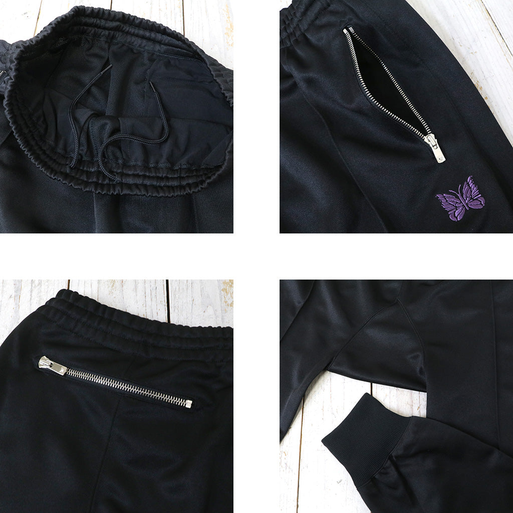 Needles『Sarouel Track Pant-Poly Smooth』(Black) – Reggieshop