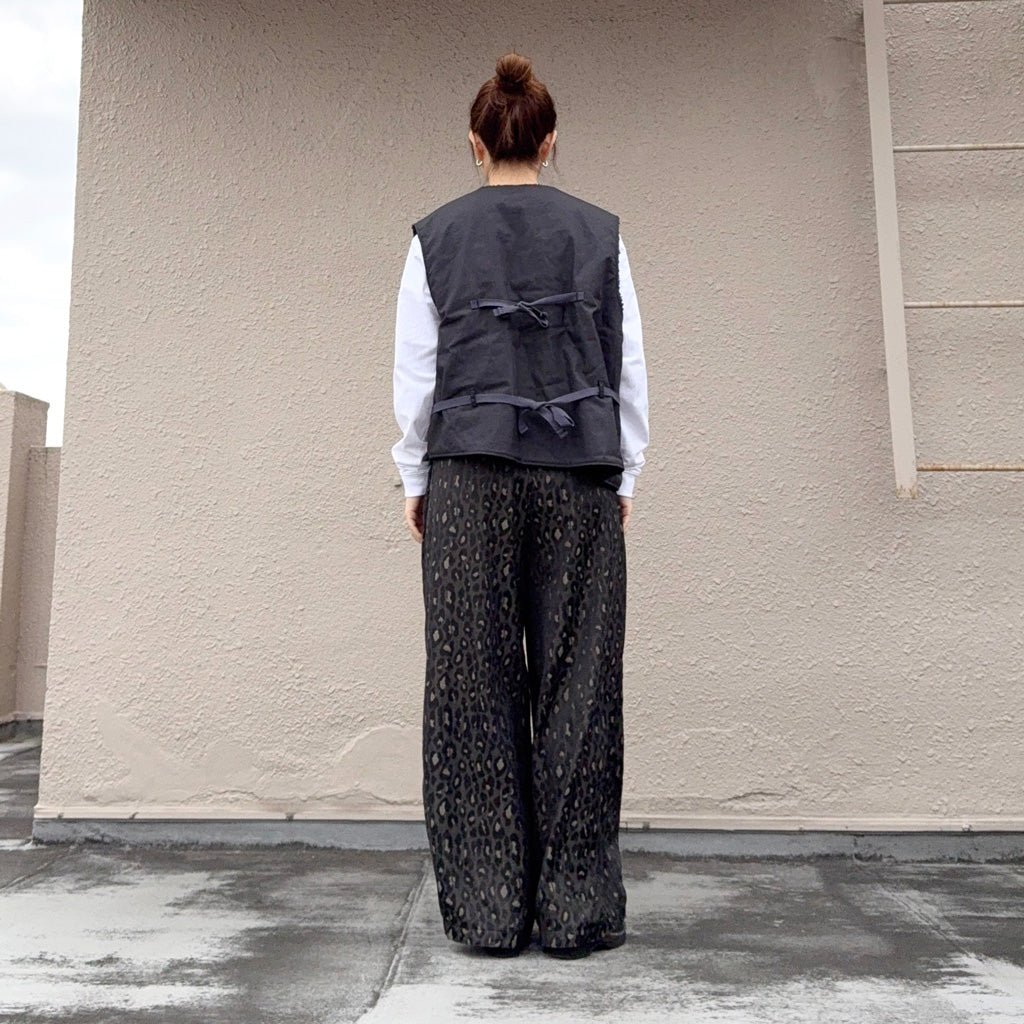 Needles『H.D. Pant-PE/C Jacquard Cloth』(Leopard)