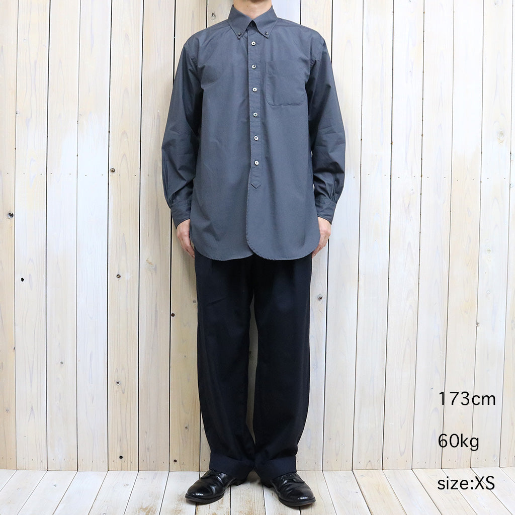 ENGINEERED GARMENTS『19 Century BD Shirt-100's 2Ply Broadcloth』(Charcoal)