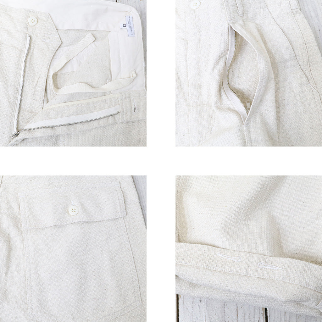 ENGINEERED GARMENTS『Fatigue Pant-CL Java Cloth』(Natural)