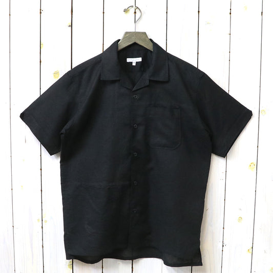 ENGINEERED GARMENTS『Camp Shirt-Handkerchief Linen』(Black)